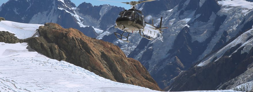 Franz Josef : Vol de 30 minutes Franz Josef & Tasman Glaciers