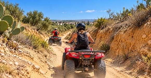 Monastir: Quad Biking Tour with Hotel Transfer