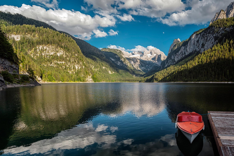 Vienna: giro in barca sul Traunsee, Hallstatt e tour in barca di Salisburgo