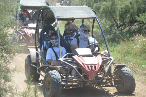 Kuşadası: Buggy Safari Tour - Dune Trails & Beach Swim Family Buggy 4 Person