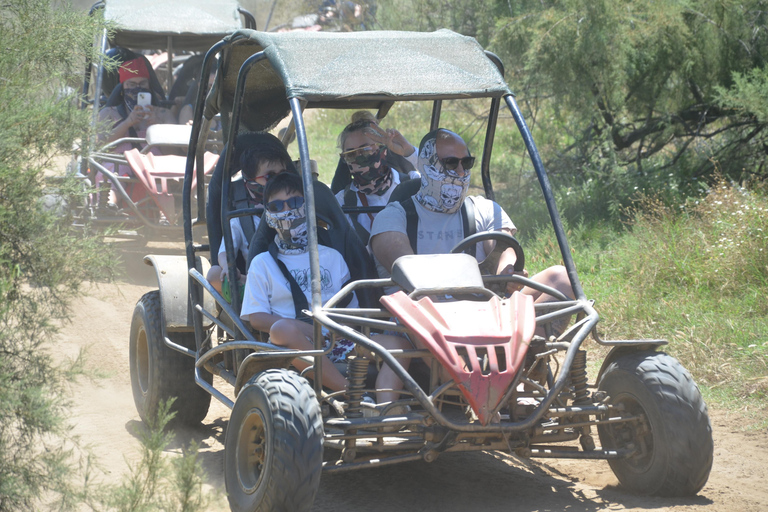 Kuşadası: Buggy Safari Tour - Dune Trails & Beach Swim Family Buggy 4 Person
