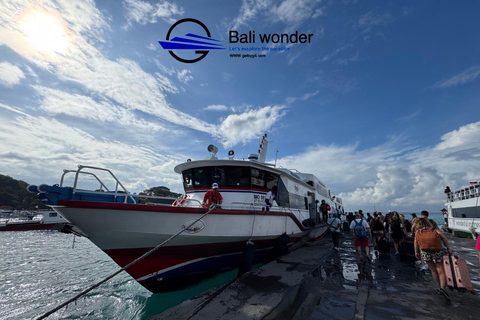 Gili Trawangan: Bali Padang Bai Port Fast Boat Transfer Fast Boat to Padang Bai with central Drop-off"