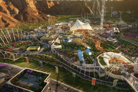 Riyadh: 3-Days Private City Tour and Six Flags Al Qiddiyah