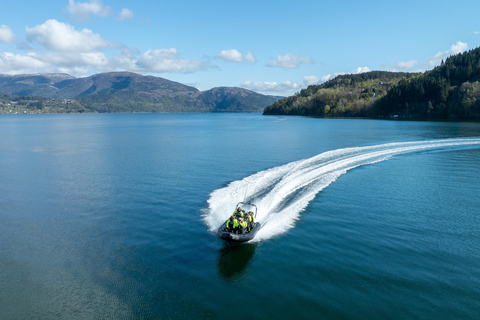 Bergen: Modalen RIB Fjord Safari with Lunch & Transfer