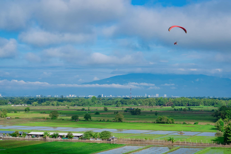 Chiang Mai Paramotor Flying Experience 15-20 Minute Flight Only