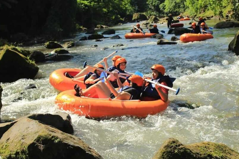 Ubud: ATV Quad Bike, Rafting, Tubing With Shuttle Hotel Rafting River Adventure & Single ATV meet In Meeting point