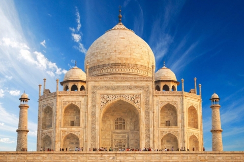 Depuis Delhi : Visite à la journée du Taj Mahal et d'Agra avec entrée express