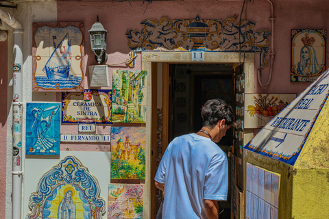 Lissabon: Sintra, kust en wijn Tour in kleine groepLissabon: Sintra, kust &amp; wijn Dagtour in kleine groep - Frans