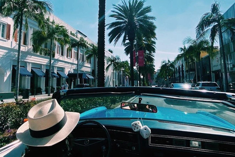 Découvrez LA dans une Cadillac Eldorado décapotable de 1973