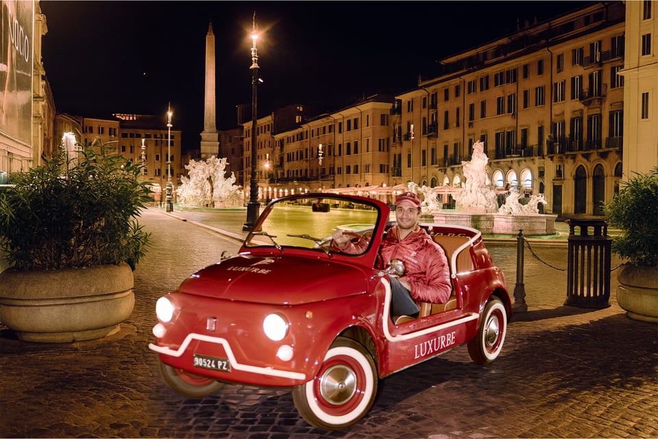 500 Dolce Vita Tour: Rom bei Nacht 500 Dolce Vita ...