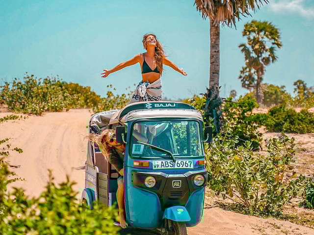 Vanuit Dambulla, Sigiriya: Polonnaruwa Tuk Tuk-dagtour
