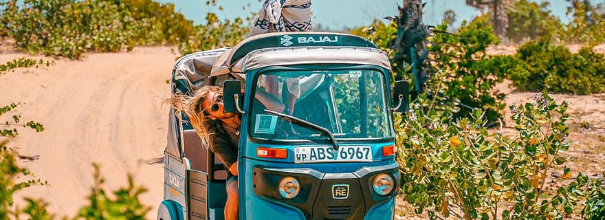 Depuis Dambulla, Sigiriya : visite d'une journée à Polonnaruwa en tuk-tuk