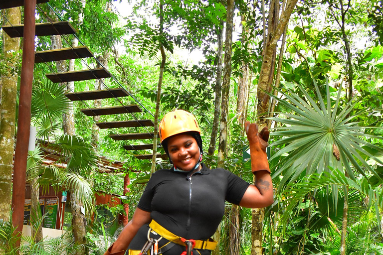 Cancun: Das beste ATV, Ziplines und Cenotenschwimmen mit MittagessenEINZELNES ATV VON TULUM