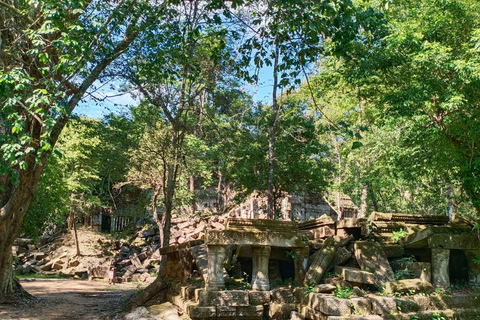 Privé-eendaagse trip-piramidetempel Koh Ker en Beng Mealea