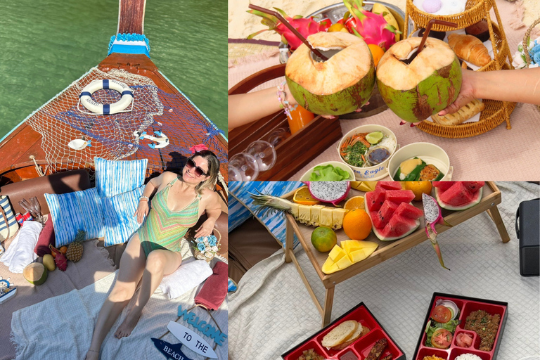 Krabi: Private Luxury Longtail Boat Trip to Hong Islands