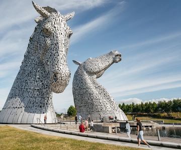 Vanuit Edinburgh: Loch Lomond, Stirling Castle & Kelpies Tour