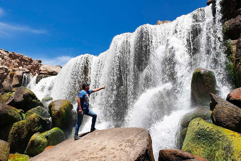 Pillones Waterfall and Imata Stone Forest Tour