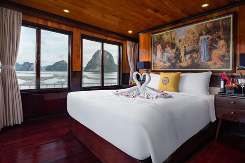 Hanoi: 3D2N Ha Long Bay mit Hera Boutique CruiseStart von Hanoi um 8:00 Uhr morgens