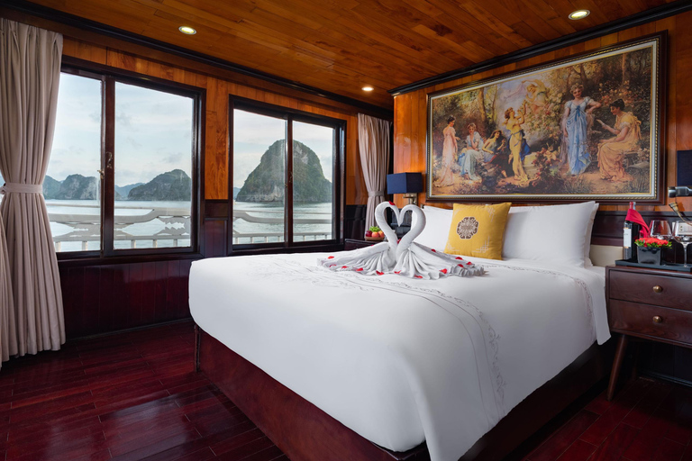 Hanoi: 3D2N Ha Long Bay by Hera Boutique CruiseFrom Halong (Check-in at 11:00 AM)