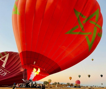 Marrakesz: lot balonem z śniadaniem i transferem