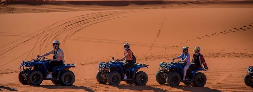 Merzouga : Safari aventure en quad et planche à voile