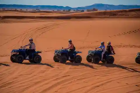 Merzouga : Adventure Quad Bike Safari, & Sandboarding