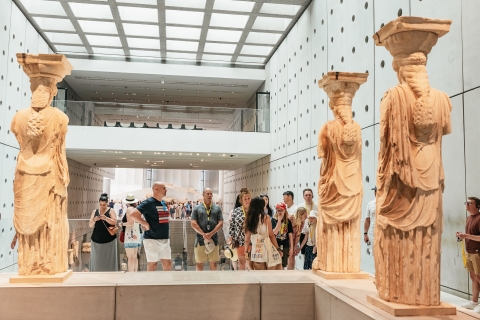 Atenas: tour guiado de la Acrópolis, el museo y el PartenónTour Acrópolis y Museo de la Acrópolis con entradas