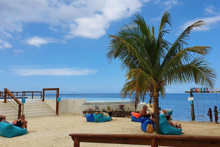 Montego Bay et Negril : Rafting en bambou et équitation sur la rivière Lethe