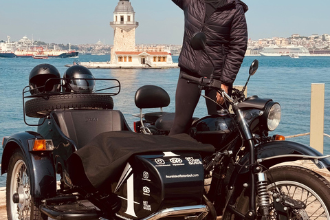 Istanbul:Sidecar Tour, Highlights,Hidden Gems & 2 Continents