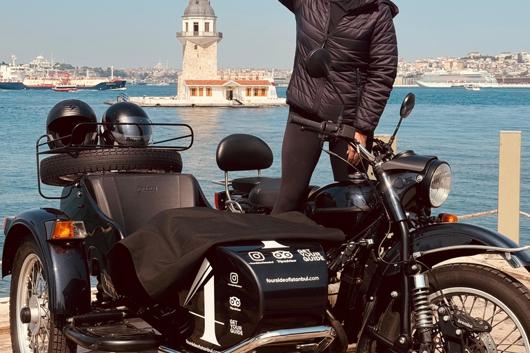 Istanbul:Sidecar Tour, Highlights,Hidden Gems & 2 Continents