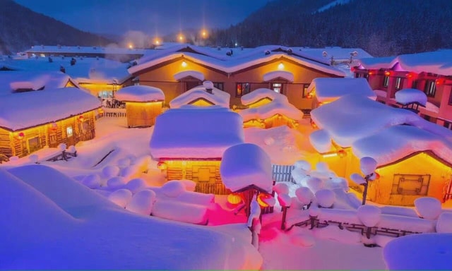 Harbin: Snow Town, Wusong Island & Ice-Snow World 4D Tour