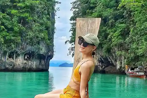 Ko Lanta: Ko Aung, Ko Phee Ghost Island Cave, Talabeng Kayak