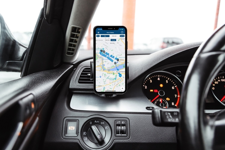 Cambridge: recorrido de audio de conducción con GPS autoguiadoRecorrido de audio autoguiado de conducción por GPS definitivo de Cambridge
