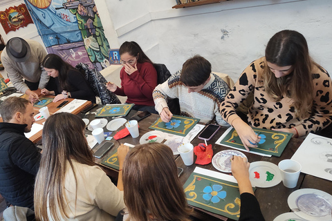 Lezione d&#039;arte di Fileteado in piccoli gruppi e tour a piedi di San Telmo