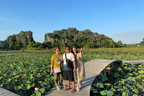 From Hanoi: Ninh Binh- Hoa Lu-Tam Coc- Mua Cave- Highlight