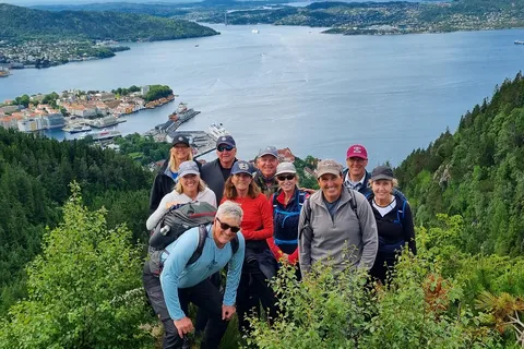 Bergen: Mountain hike on top of Bergen - Public tour