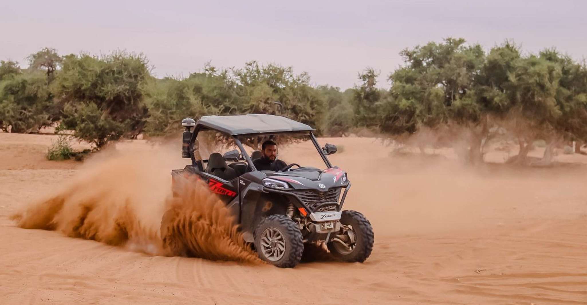 Agadir/Taghazout: Desert Buggy Safari, forests & Berber Tea