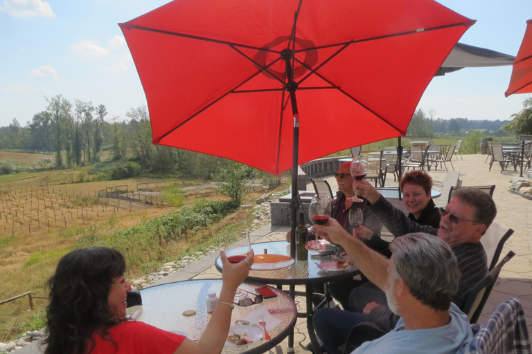 Depuis Vancouver : Visite d'une demi-journée dans la vallée du Fraser pour découvrir les vins