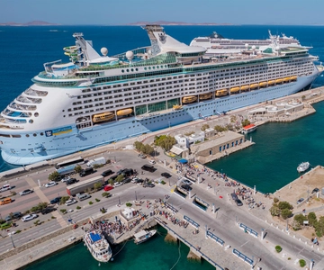 Mykonos: Excursie aan wal met afhalen bij de terminal van het cruiseschip