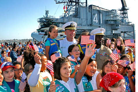 San Diego : billet coupe-file pour le musée de l’USS MidwayBillet d'entrée au musée USS Midway