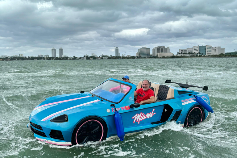 Miami: 1-hour Jetcar Rental $100 RESERVATION for 2/3 people + $ 280 CASH AT CHECK-IN