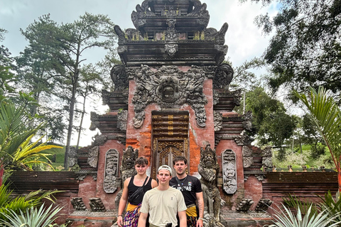 Ubud: Private Half-Day Tour Rice Terrace, Temple & Waterfall Private Ubud Half-Day Tour (Without Entrance Ticket)