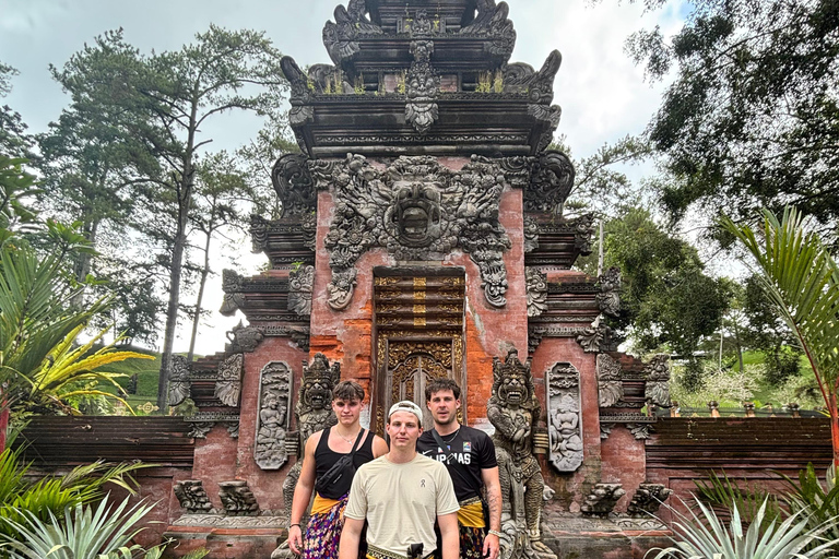 Ubud: Private Half-Day Tour Rice Terrace, Temple & Waterfall Private Ubud Half-Day Tour (Without Entrance Ticket)