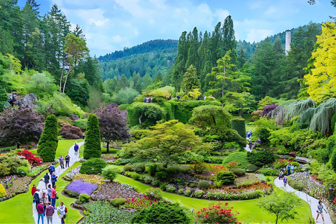 Tagestour von Vancouver nach Victoria und Butchart Gardens