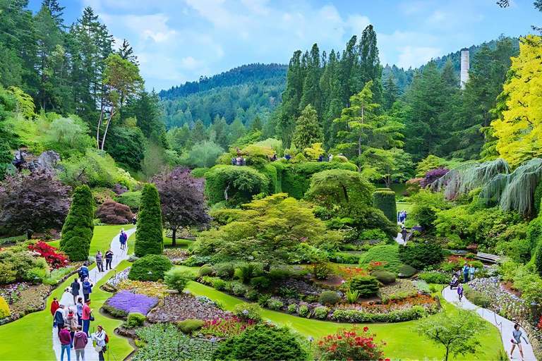 1-dniowa wycieczka z Vancouver do Victorii i Butchart Gardens