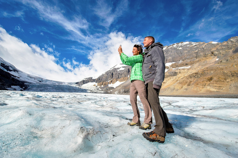 Vanuit Banff: Athabasca gletsjer en Columbia Icefield dagtrip