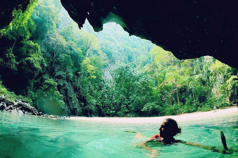 Ko Lanta : Grotte d'émeraude et tour en bateau à longue queue des 4 îles