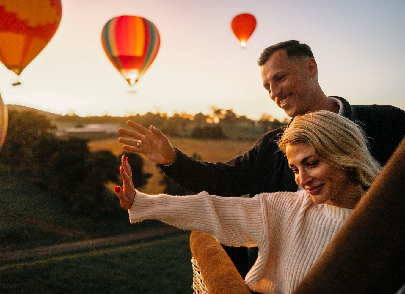 Yarra Valley: Luftballonflyvning og morgenmadsbuffet