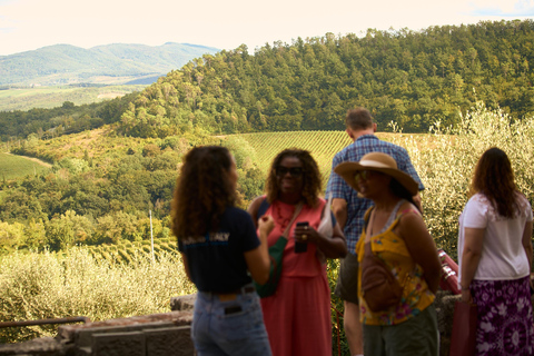 Florenz: Tolle Chianti-Wein- und Olivenöl-Tour mit MittagessenWein und Olivenöl – ein echtes Erlebnis