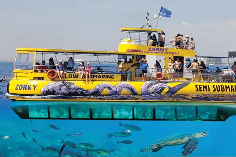 Larnaca: Yellow Sub Swimming Cruise & Visit to the Shipwreck